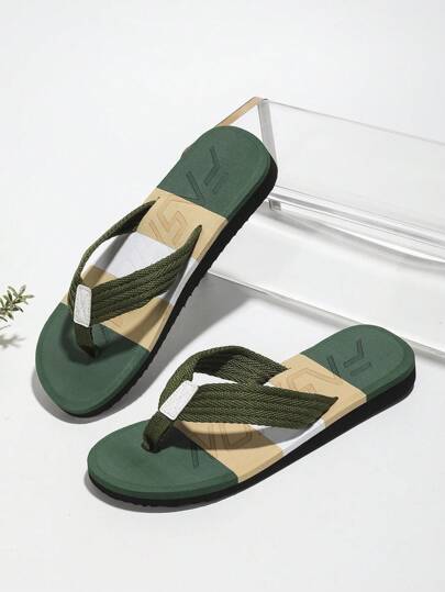 شبشب للرجال تنفس داخلي خارجي يمكن ارتداؤها , الصيف