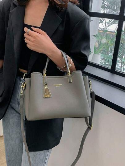 Dedoo حقيبة يد أنيقة متعددة الأغراض، فاخرة وعصرية، سعة كبيرة، قابلة للحمل على الجسم والكتف، حقيبة نسائية أنيقة